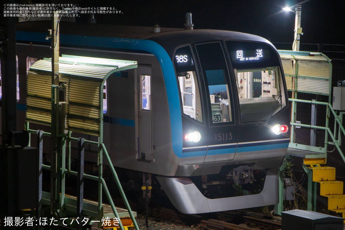 【メトロ】中野駅3番線にホームドアが設置の拡大写真