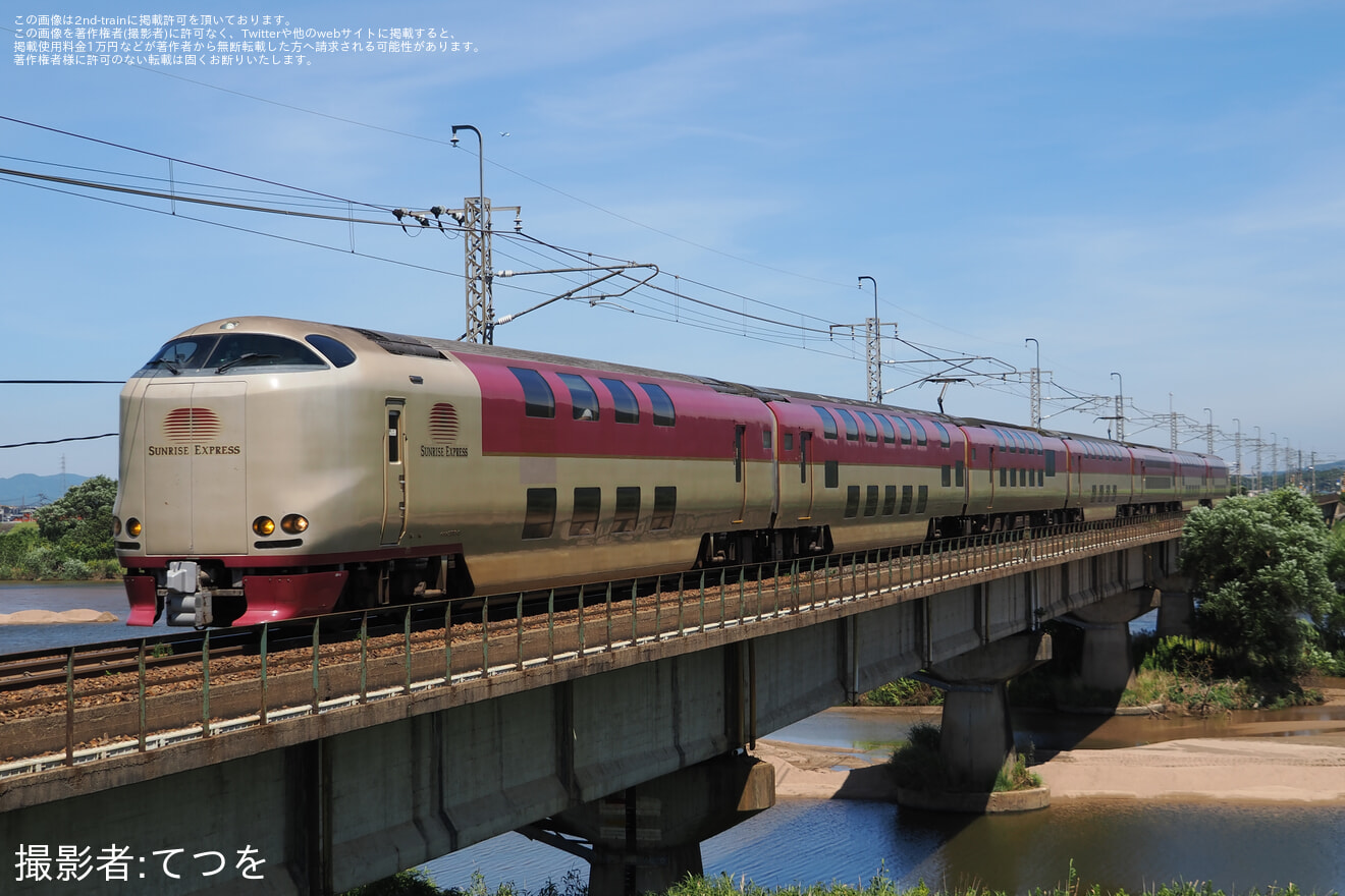 【JR西】サンライズ出雲91号運転(202508)の拡大写真