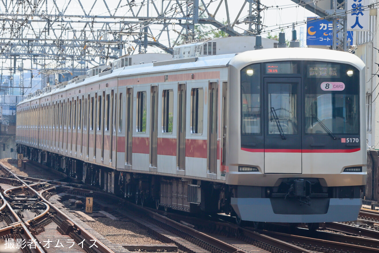 【東急】5050系5170F 出場後のATO調整試運転の拡大写真