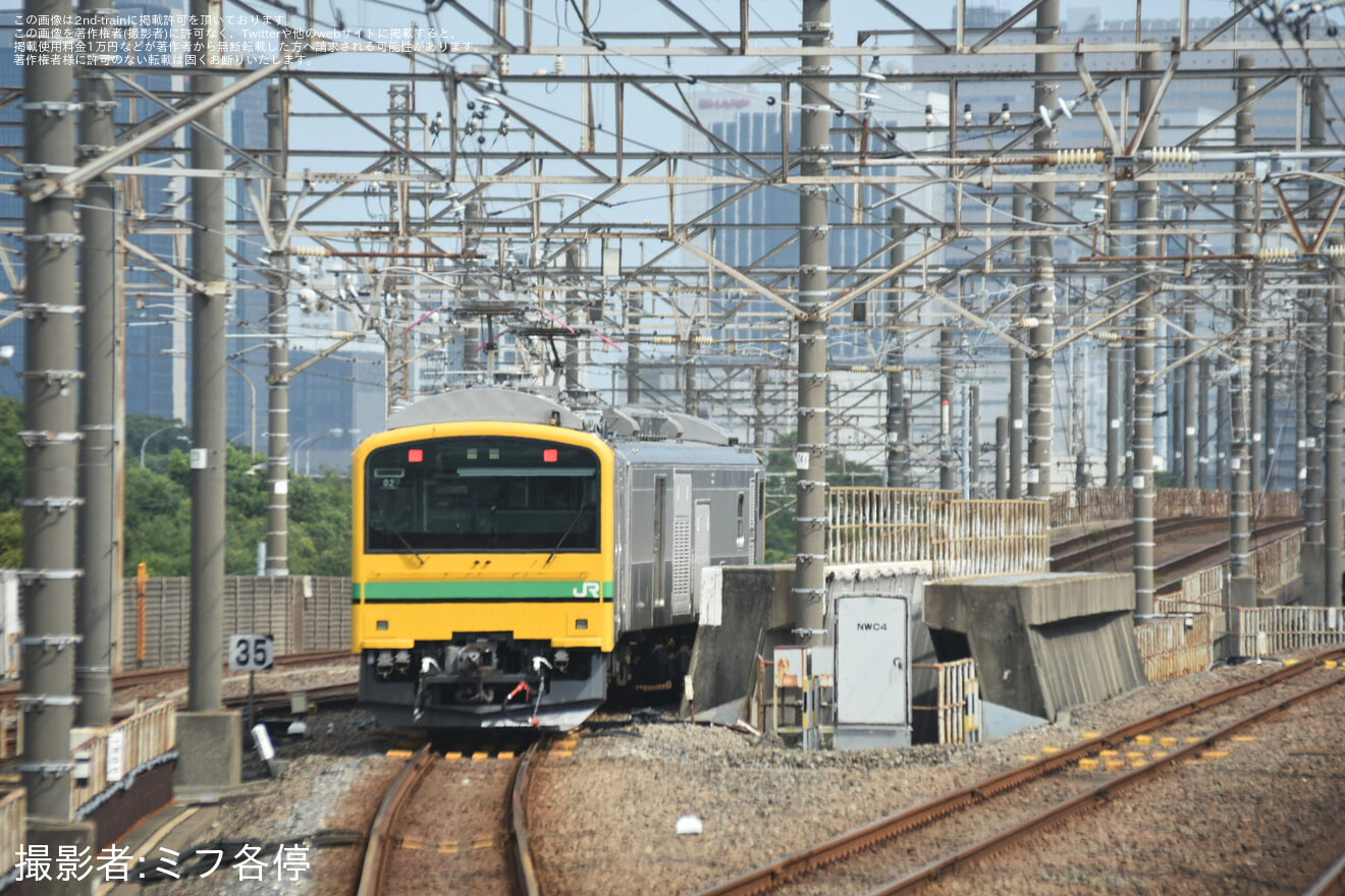 【JR東】E493系連結訓練送り込み回送の拡大写真