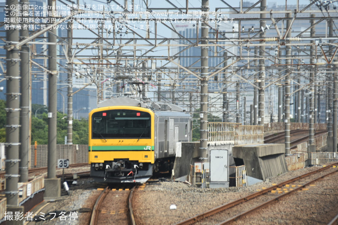 を新習志野駅で撮影した写真
