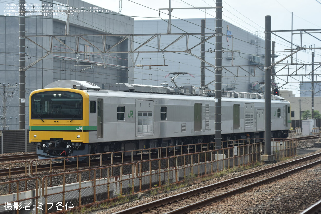 【JR東】E493系連結訓練送り込み回送の拡大写真