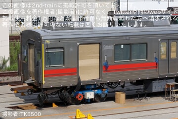 【東急】9000系9005Fデハ9605号車に新たに東洋電機製造製のVVVFインバータ装置設置