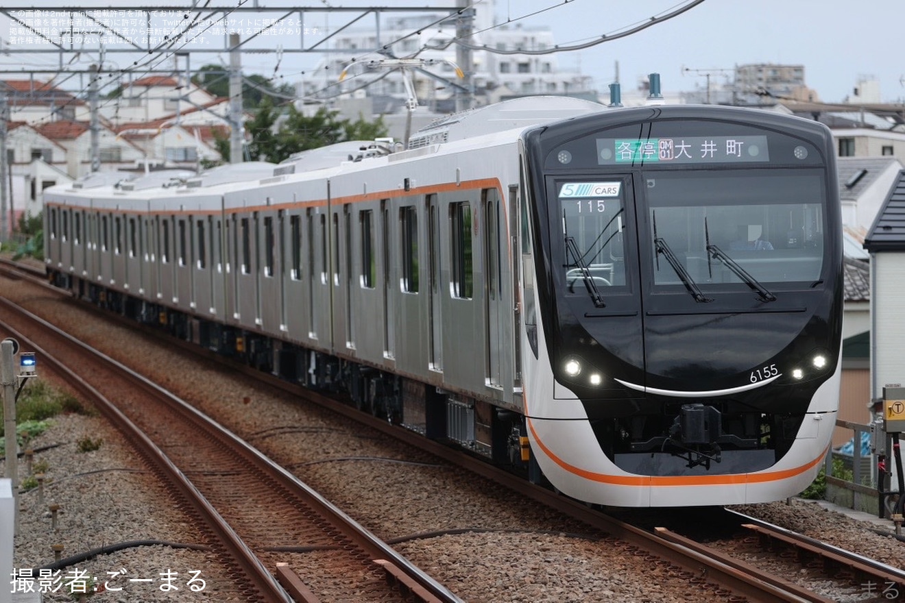 【東急】6020系6155Fが運用開始の拡大写真