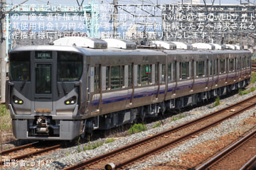 【JR西】225系HF413編成吹田総合車両所本所出場試運転