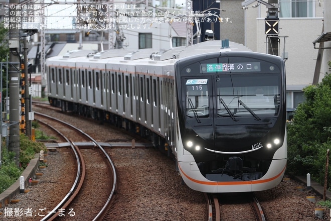 【東急】6020系6155Fが運用開始を不明で撮影した写真