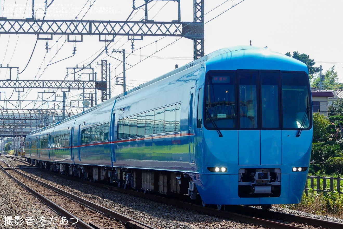 【小田急】60000形60251×6(60251F) 大野総合車両所出場試運転(202508)の拡大写真