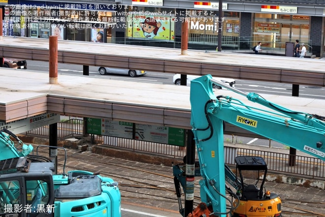 を広島駅付近で撮影した写真