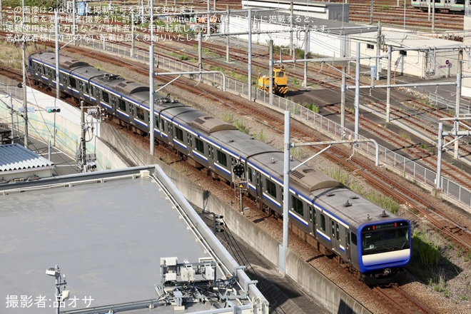 【JR東】E235系J-04編成東京総合車両センター入場回送
