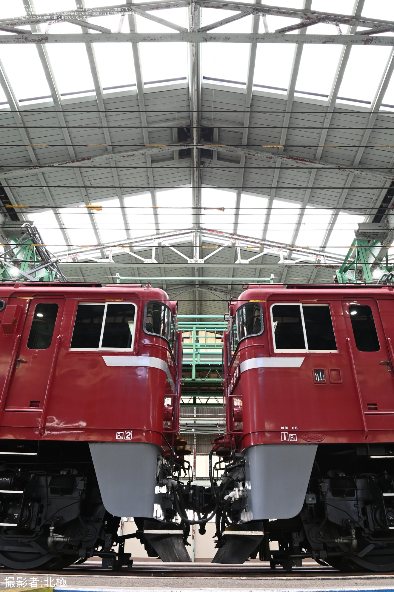 【JR東】仙台車両センター「ありがとうED75!カウントダウンお別れ」開催の拡大写真