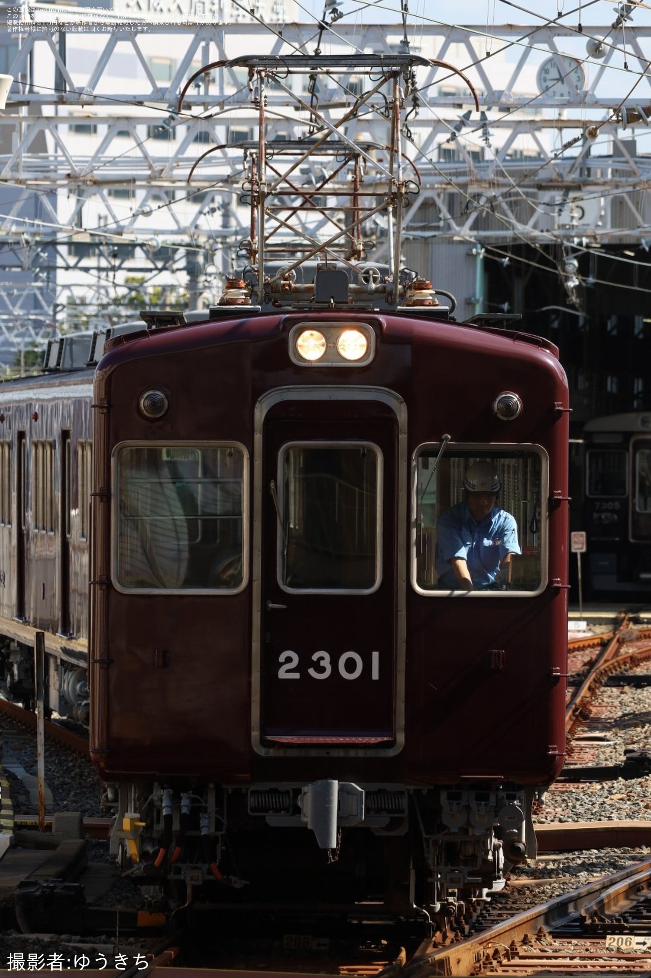 【阪急】2300系2301Fが誘導障害試験に使用の拡大写真