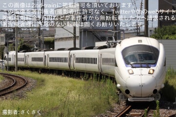 【JR九】885系SM7編成小倉総合車両センター出場(202508)