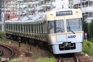 【京王】1000系1780F(アイボリーホワイト)リニューアル工事を終えて富士見ヶ丘出場試運転