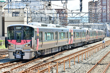 【JR西】227系R25+R26+L36編成近畿車輛出場