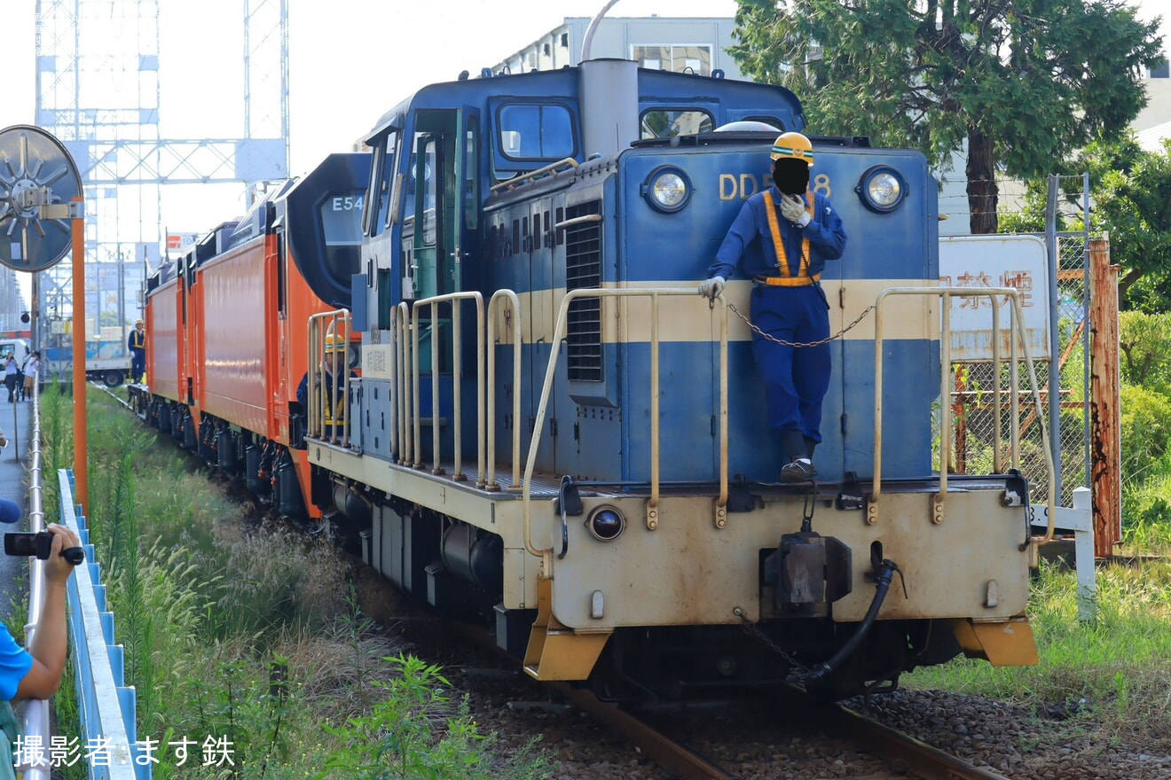 【台鉄】E500型E541+E542東芝府中事業所出場甲種輸送の拡大写真
