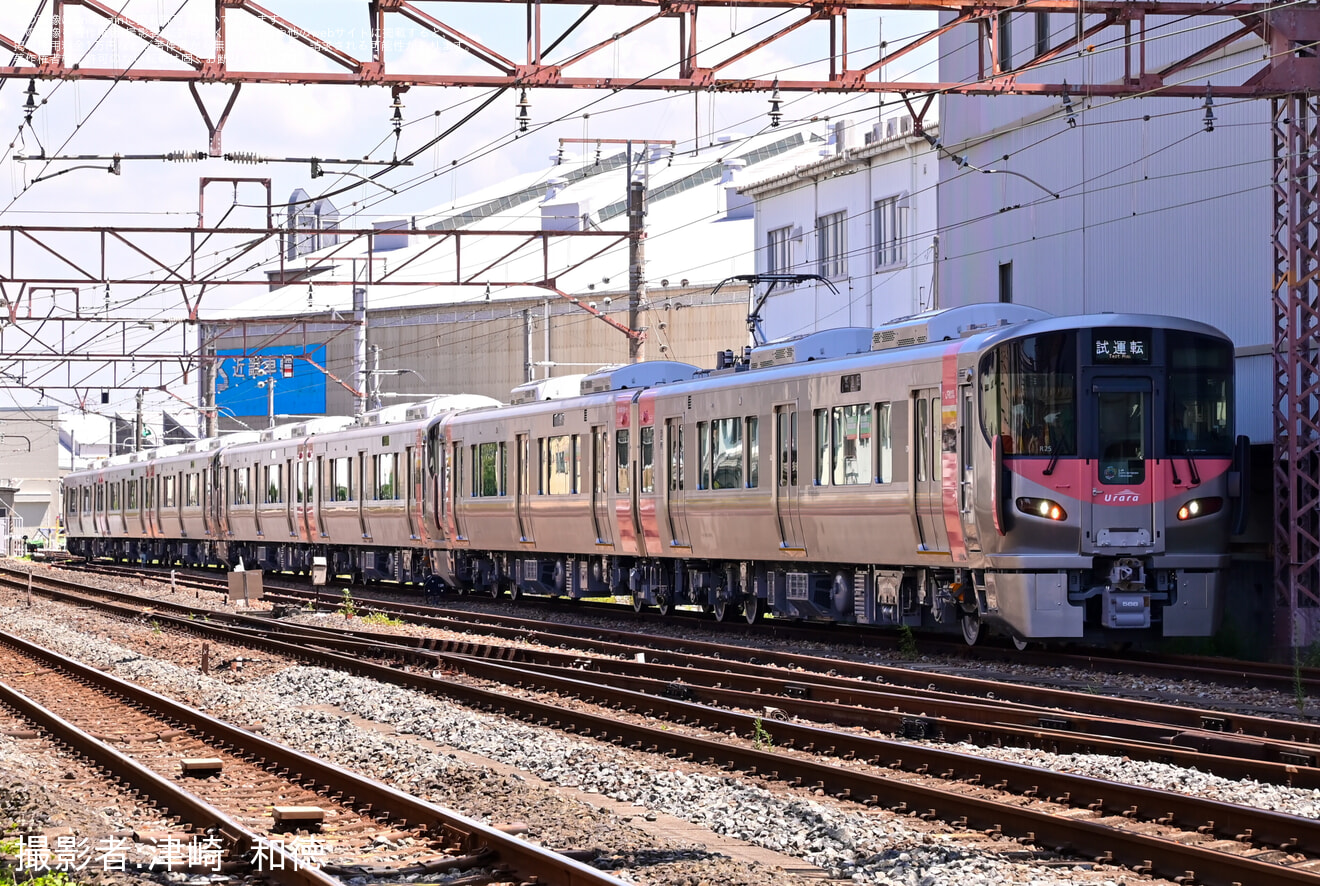 【JR西】227系R25+R26+L36編成近畿車輛出場の拡大写真
