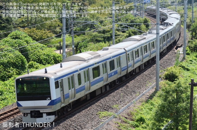 【JR東】E531系K405編成郡山総合車両センター入場