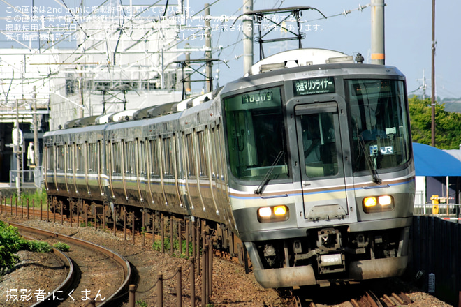 【JR西】快速マリンライナーと鳥との接触により6両のマリンライナーが運転を早島～備中箕島間で撮影した写真