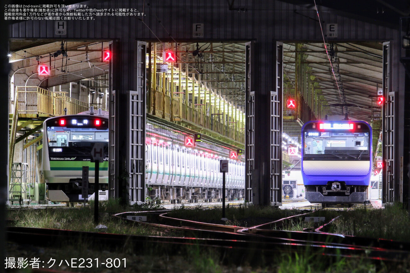 【JR東】鎌倉車両センター夜間留置車両撮影イベント「鎌車セ NIGHT3」開催の拡大写真