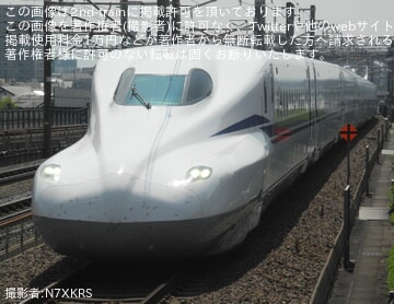 【JR海】N700S J10編成浜松工場出場試運転(202508)