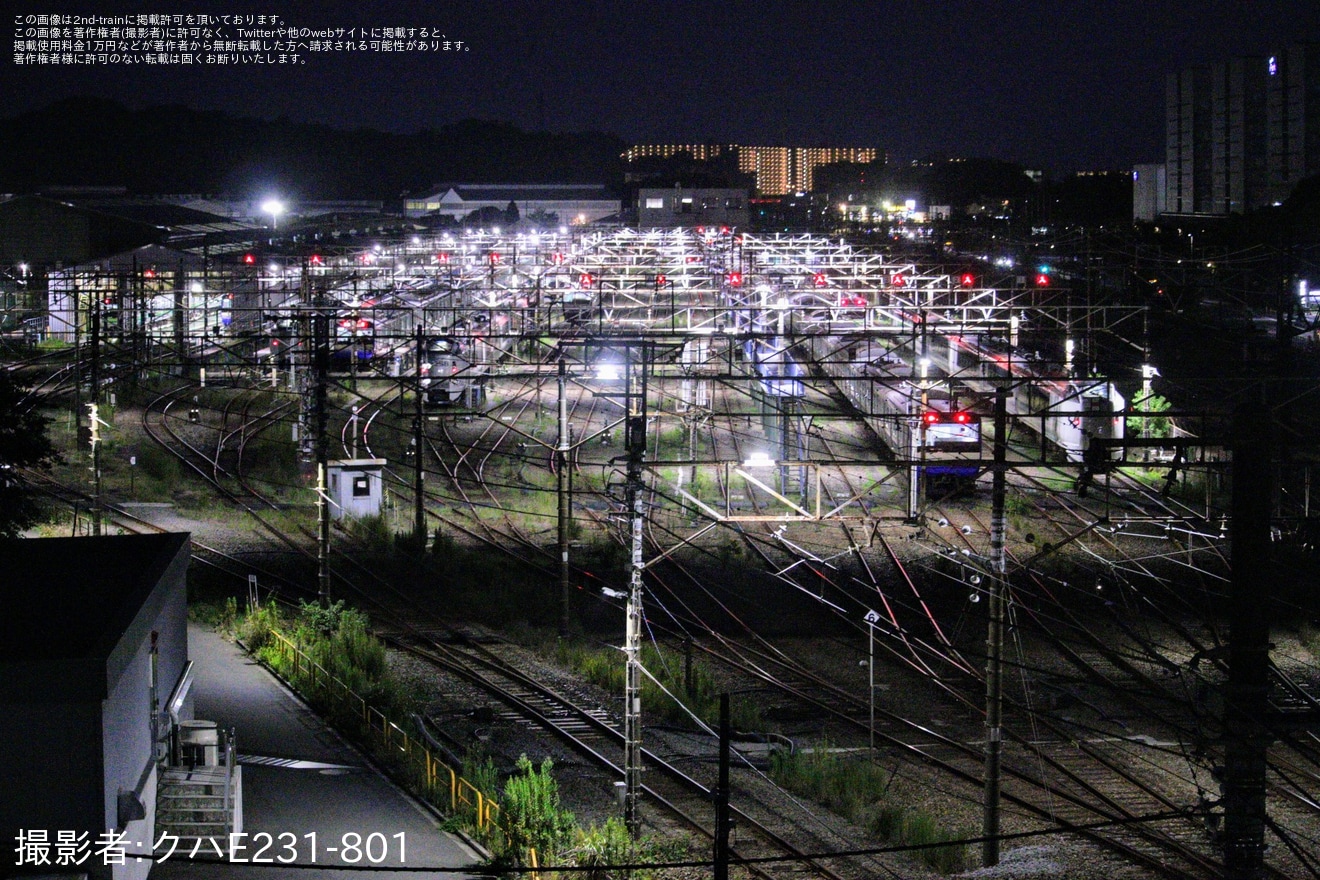 【JR東】鎌倉車両センター夜間留置車両撮影イベント「鎌車セ NIGHT3」開催の拡大写真