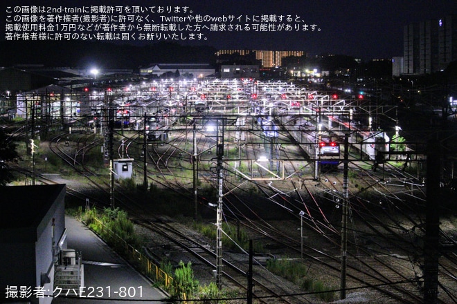 【JR東】鎌倉車両センター夜間留置車両撮影イベント「鎌車セ NIGHT3」開催を鎌倉車両センター本所で撮影した写真