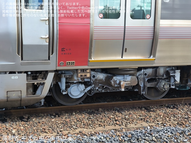 【JR西】227系中ヒロS04編成下関総合車両所本所出場に向けた構内試運転