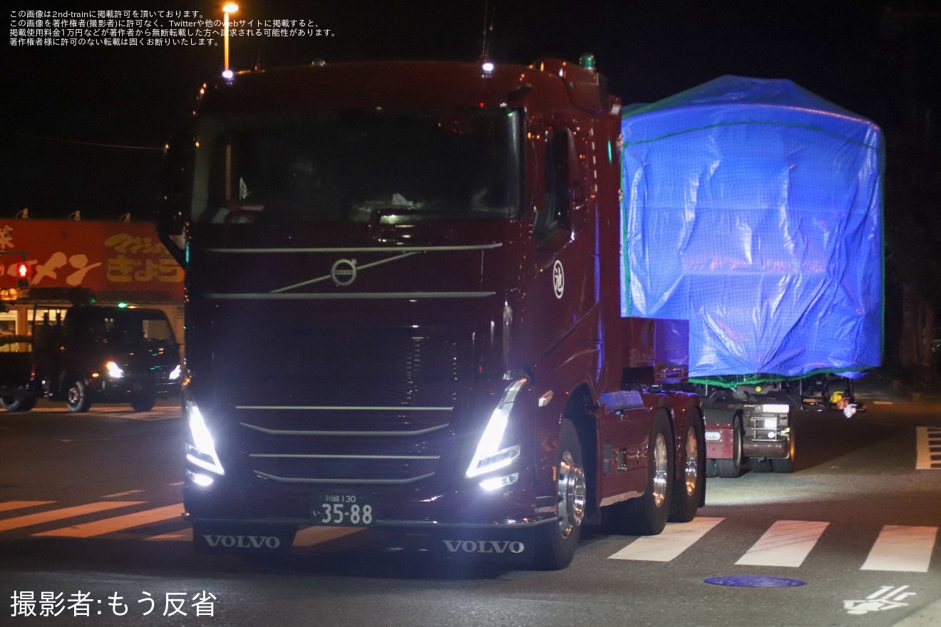 【JR東】クハ201-1が大宮総合車両センターから陸送の拡大写真