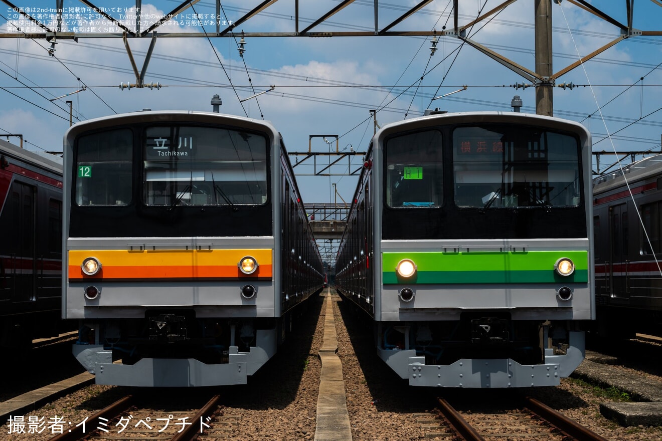 【KCI】DEPO DEPOK TOUR EVENTで埼京線、横浜線、南武線、武蔵野線時代の205系が再現の拡大写真