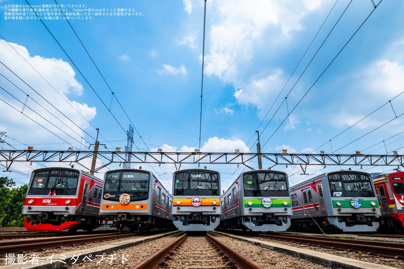 【KCI】DEPO DEPOK TOUR EVENTで埼京線、横浜線、南武線、武蔵野線時代の205系が再現の拡大写真