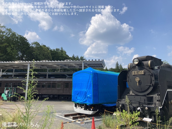 【JR東】クハ201-1が青梅鉄道公園へ到着
