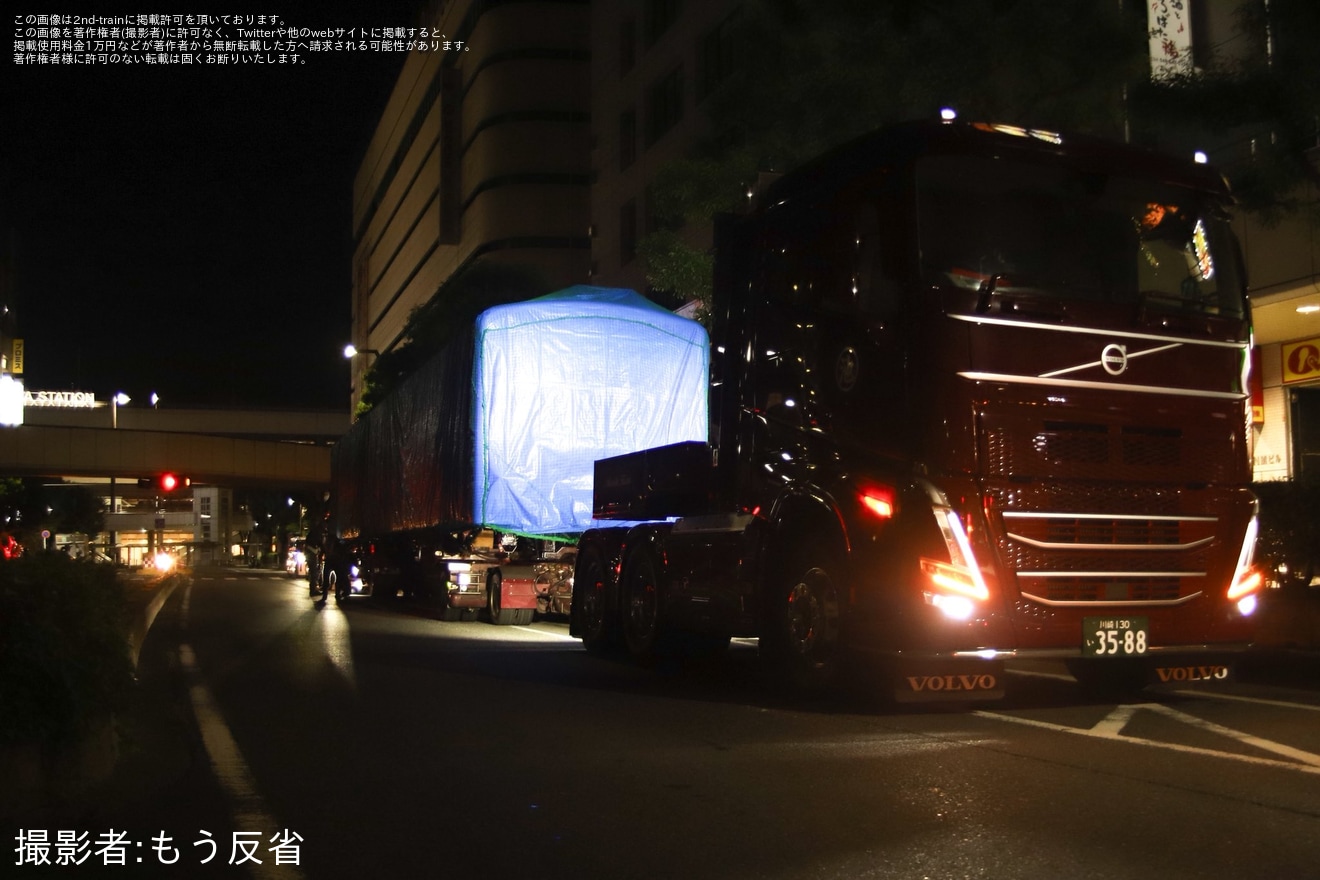 【JR東】クハ201-1が大宮総合車両センターから陸送の拡大写真