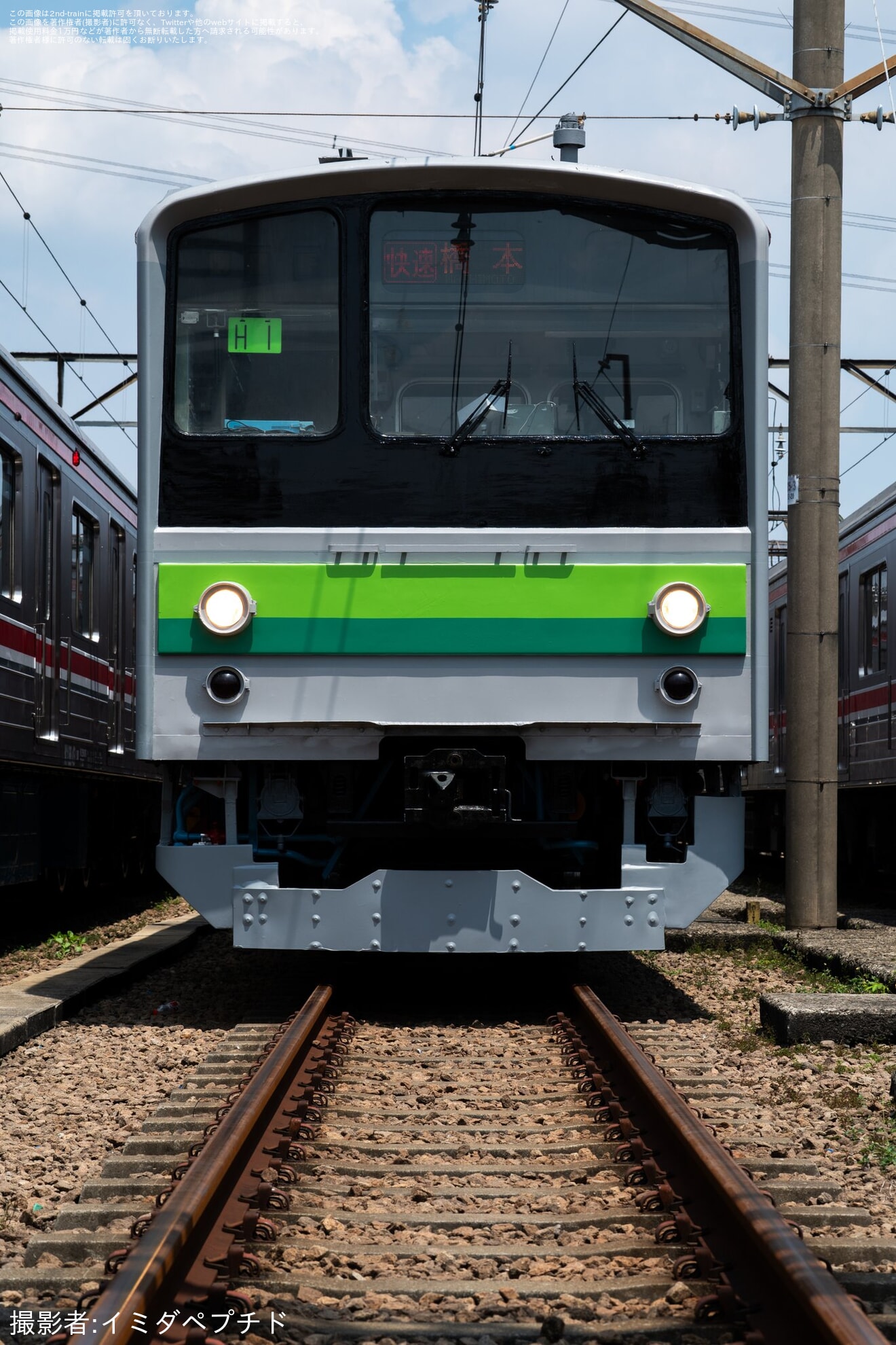 【KCI】DEPO DEPOK TOUR EVENTで埼京線、横浜線、南武線、武蔵野線時代の205系が再現の拡大写真