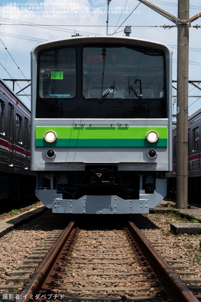 【KCI】DEPO DEPOK TOUR EVENTで埼京線、横浜線、南武線、武蔵野線時代の205系が再現をDepok車両基地で撮影した写真