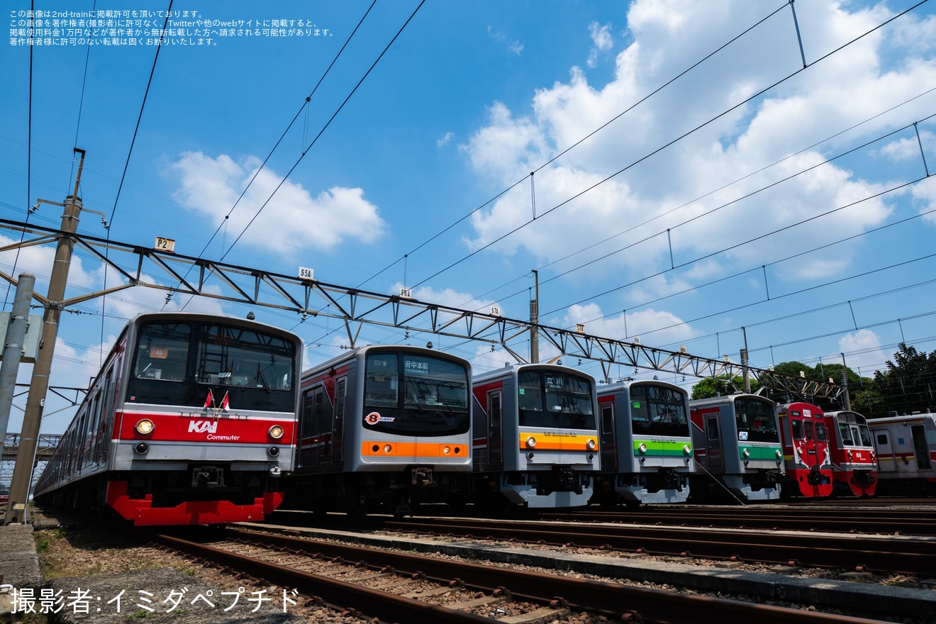 【KCI】DEPO DEPOK TOUR EVENTで埼京線、横浜線、南武線、武蔵野線時代の205系が再現の拡大写真