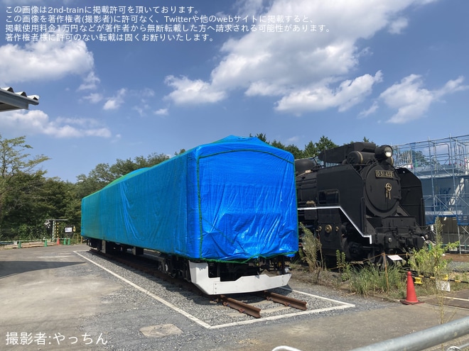 【JR東】クハ201-1が青梅鉄道公園へ到着