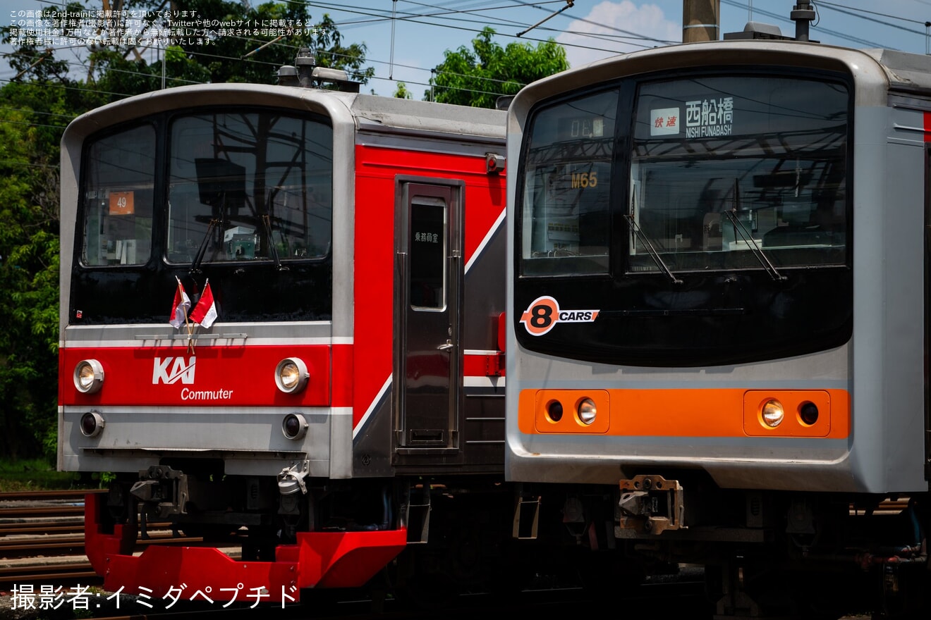 【KCI】DEPO DEPOK TOUR EVENTで埼京線、横浜線、南武線、武蔵野線時代の205系が再現の拡大写真