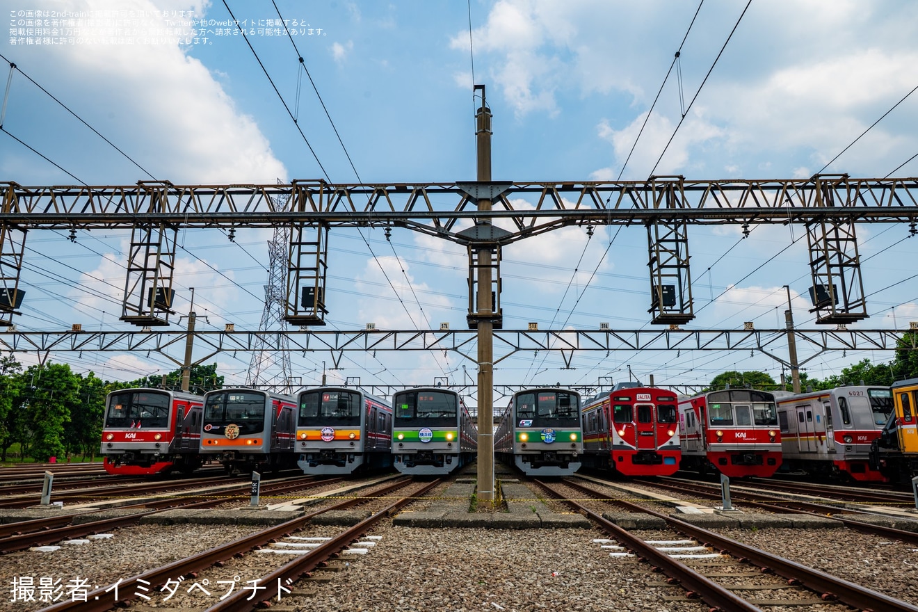 【KCI】DEPO DEPOK TOUR EVENTで埼京線、横浜線、南武線、武蔵野線時代の205系が再現の拡大写真