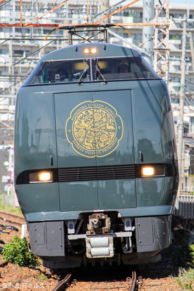 【JR西】683系6000番台N02編成まほろば「悠久」吹田総合車両所本所構内試運転