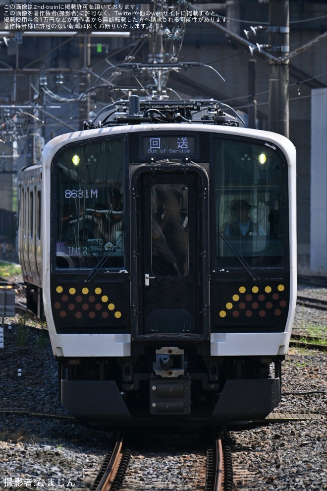 【JR東】E131系TN12編成大宮総合車両センター出場回送を不明で撮影した写真
