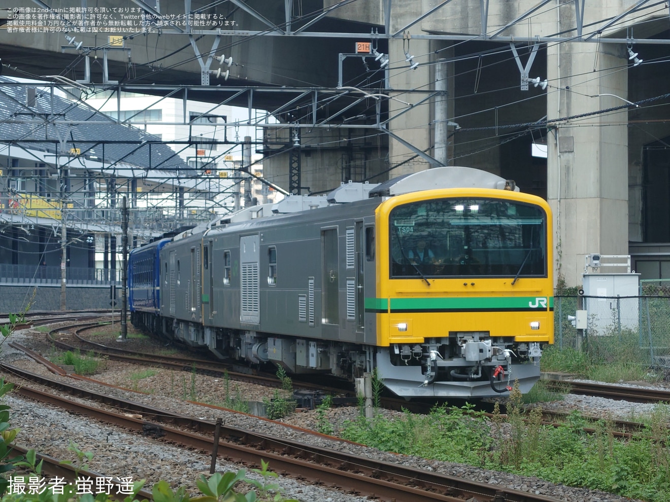 【JR東】D51-498が高崎駅構内で試運転を実施の拡大写真
