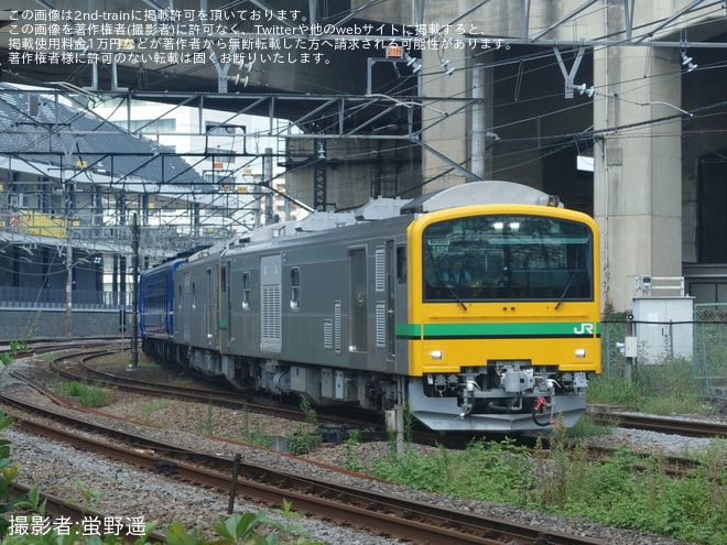 【JR東】D51-498が高崎駅構内で試運転を実施を不明で撮影した写真