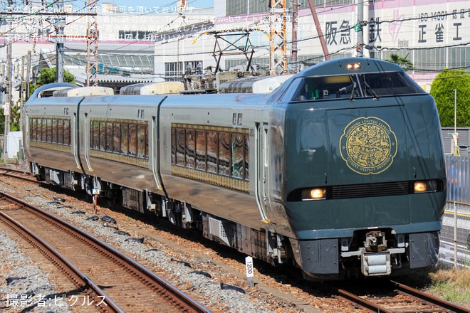 【JR西】683系6000番台N02編成まほろば「悠久」吹田総合車両所本所構内試運転