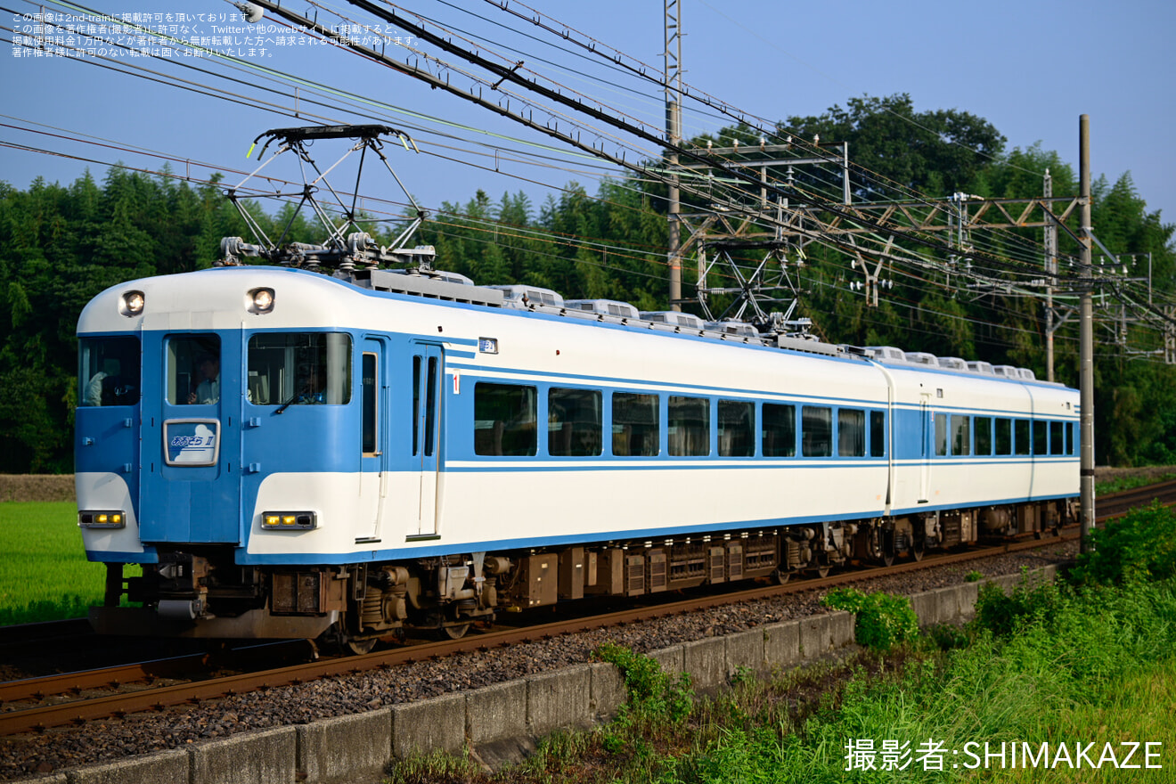 【近鉄】天理教立教188年月次祭に伴う団体臨時列車(202508)の拡大写真