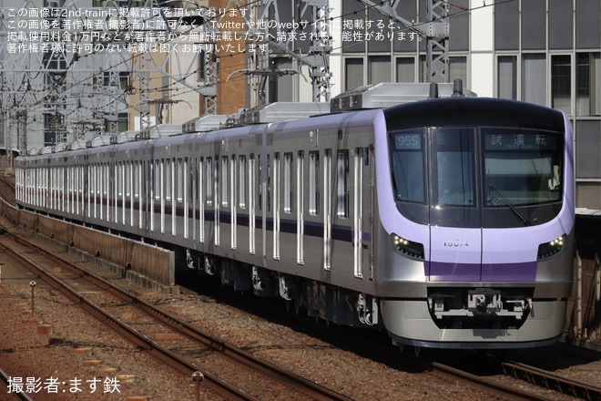 【メトロ】18000系18114F試運転を不明で撮影した写真