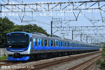 東臨】71-000形10両(Z11編成)東海道貨物線にて試運転 |2nd-train
