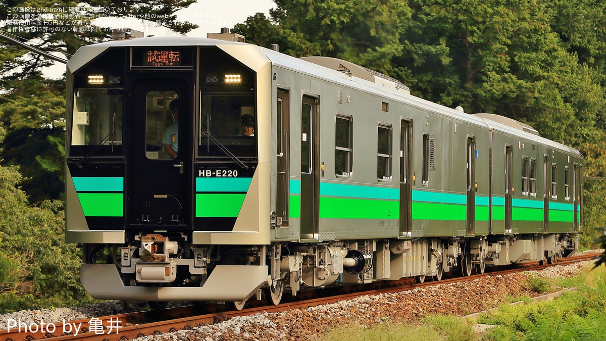 JR東】HB-E220系2両(HB-E222-7+HB-E221-7) が八高線で試運転 |2nd