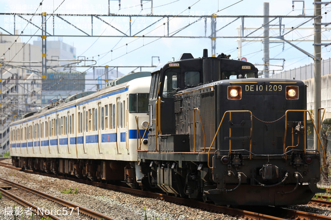 黒崎～八幡間で撮影された【JR九】415系Fo106編成小倉総合車両センターへ配給輸送