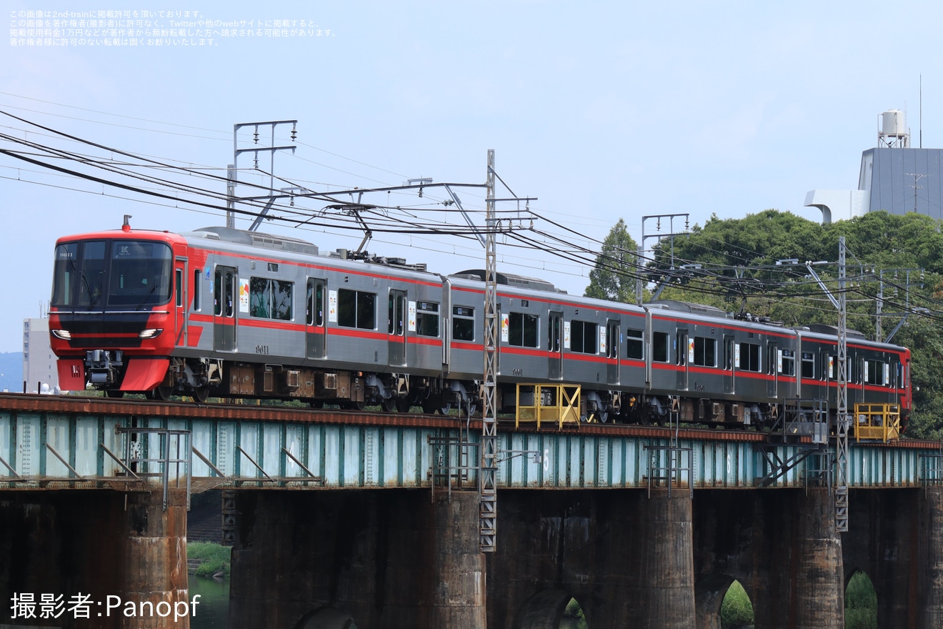【名鉄】9500系9511F舞木検査場出場試運転の拡大写真