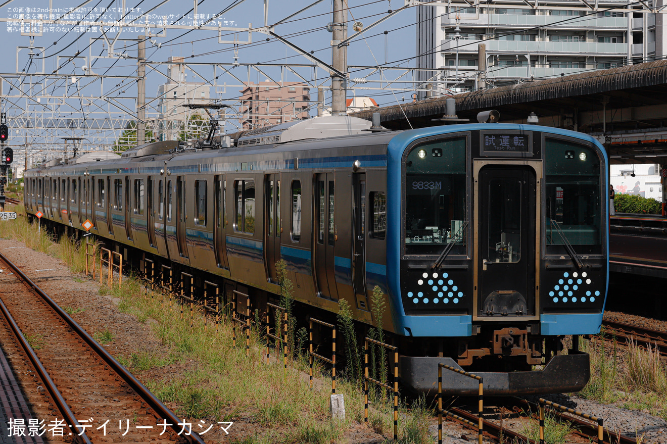【JR東】E131系コツG-11編成 東海道貨物線乗務員訓練の拡大写真